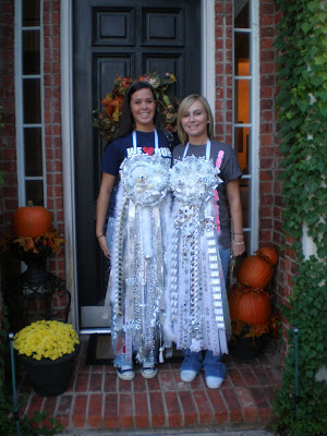 Mums, Homecoming mums, Allen High School football, White and Silver Mums