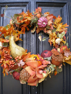 Fall wreath redo