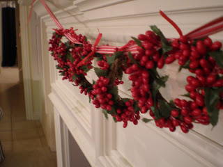 Berry Wreath Napkin Rings Turned Into Garland