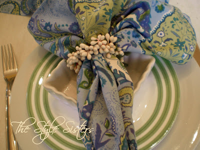 SPECIAL NAPKIN RING PROMOTION!