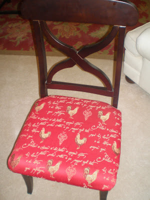 How to recover dining room chair seat using staple gun
