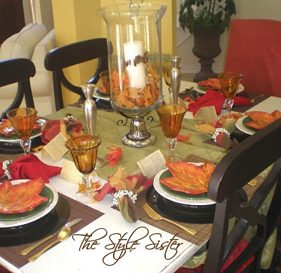 Time for Fall Tablescape