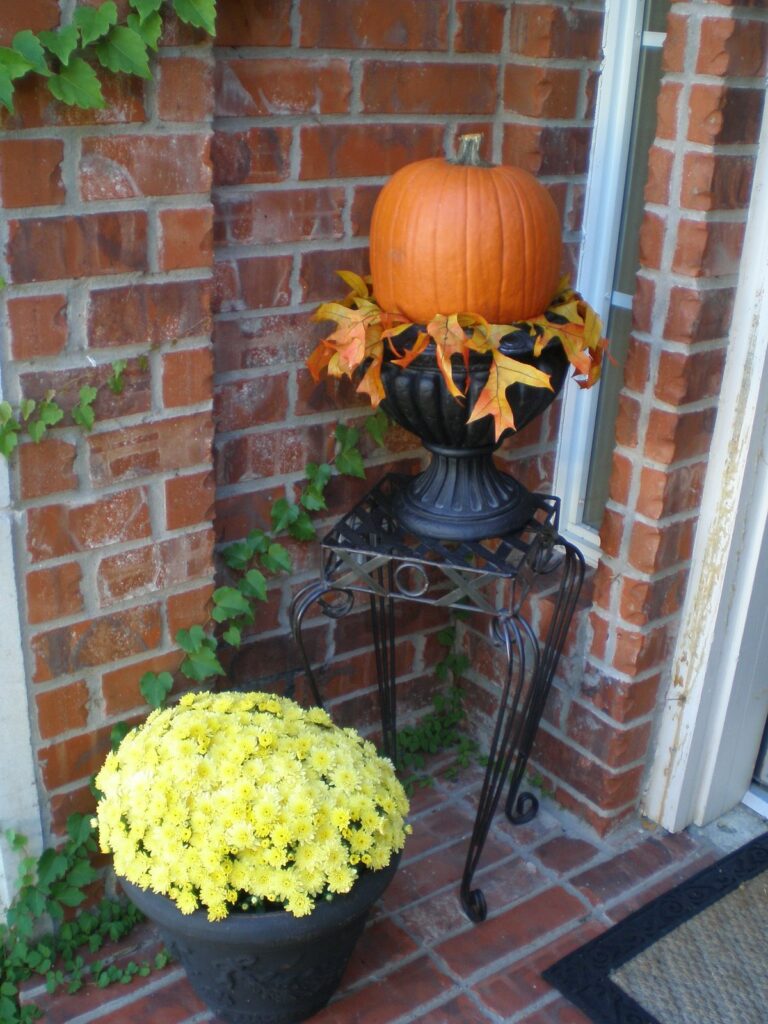 How to make topiary pumpkin