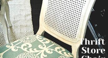 Turn Thrift Store Chair into French Beauty