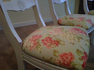 A Dining Room Chair Make-Over Tutorial