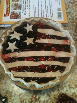 Stars and Stripes Pie