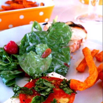 Summertime Dinners fresh from the garden