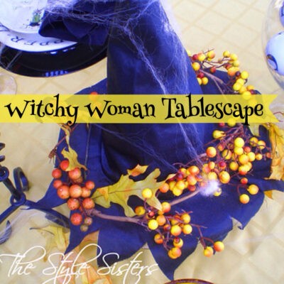 Witchy Woman Halloween Tablescape