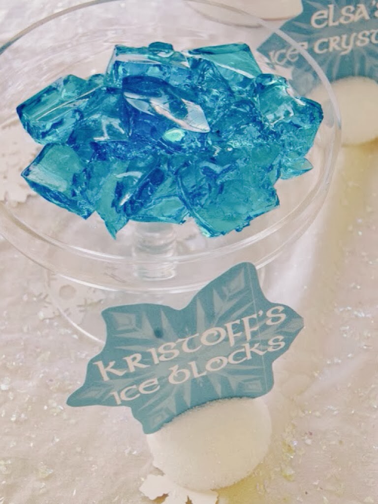 Kristoffs Ice blocks made of jello