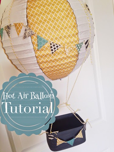 Hot Air Balloon decoration Tutorial