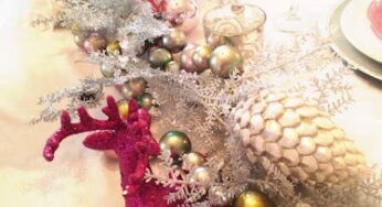 Visions of sugar plums Christmas tablescape