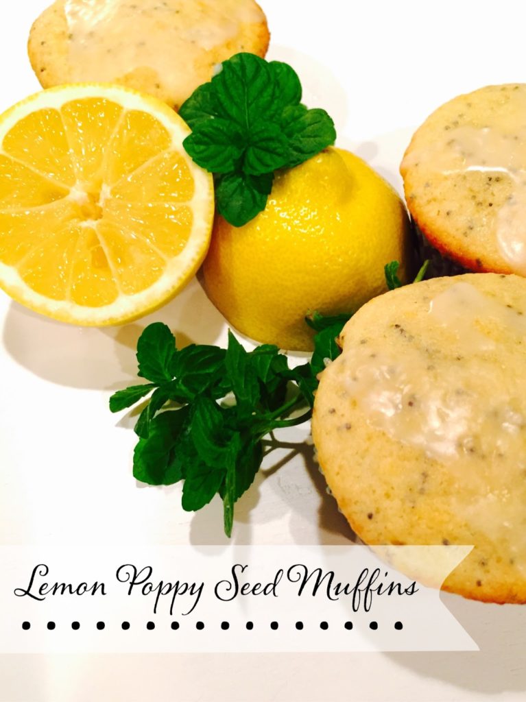 Lemon Poppy Seed Muffins- The Style Sisters