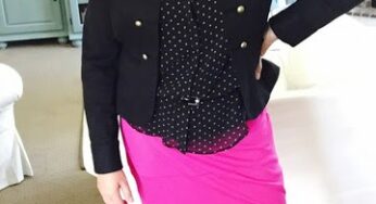 Fashion Friday- Fitted black jacket with gold buttons