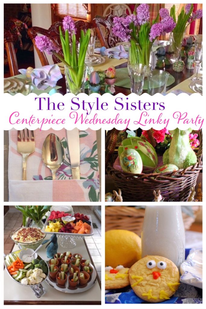 Easter tablescapes and treats- The Style Sisters