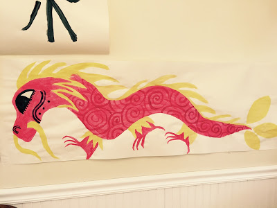 Chinese Birthday Party idea- Pin the Eye on the dragon!