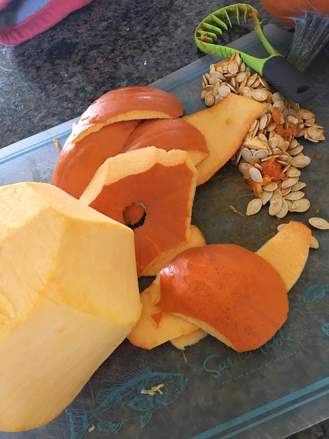 Pumpkin Bruschetta appetizer- karins kottage