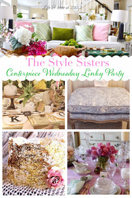  The Style Sisters, spring decorating, Princess crowns, Easter Tablescapes