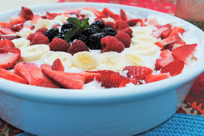 Chocolate brownie fruit tart- The style sisters