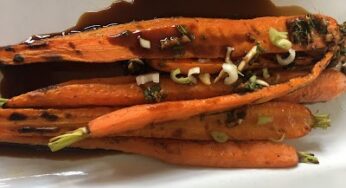 Tried a new recipe Glazed Grilled Carrots