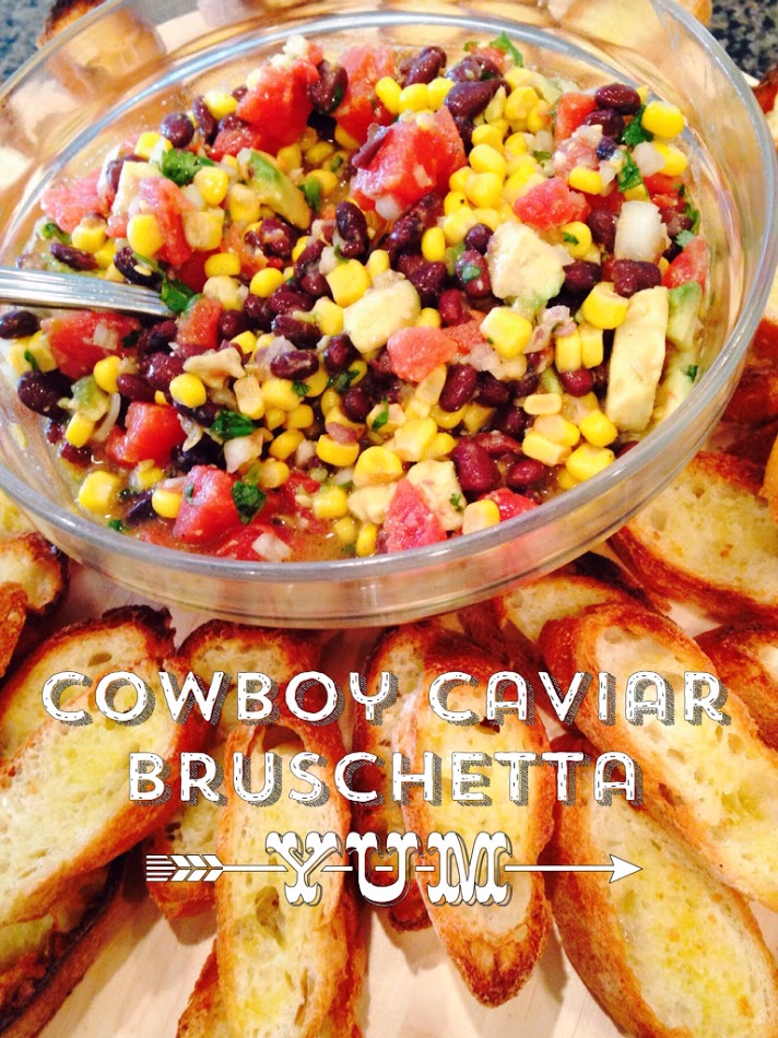 Quick easy appetizer or salad Cowboy Caviar