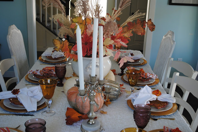 How to create a fall Tablescapes