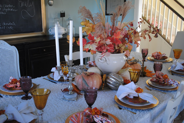 How to create a fall Tablescapes