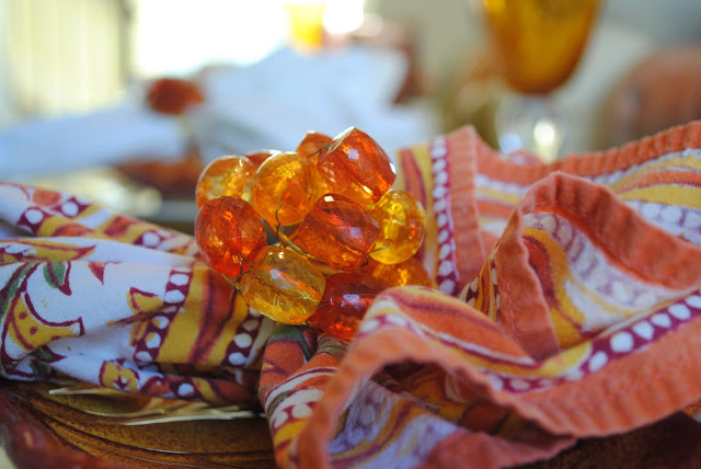 Fall Tablescapes fall napkin rings