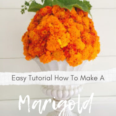 Easy Marigold Pumpkin Tutorial
