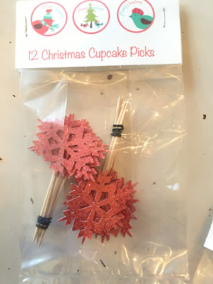 Christmas cupcake toothpics, Cricut, Glitter Christmas Toothpics, Sled toothpics, Christmas tree toothpicks, Deer head toothpicks. Cupcake toppers