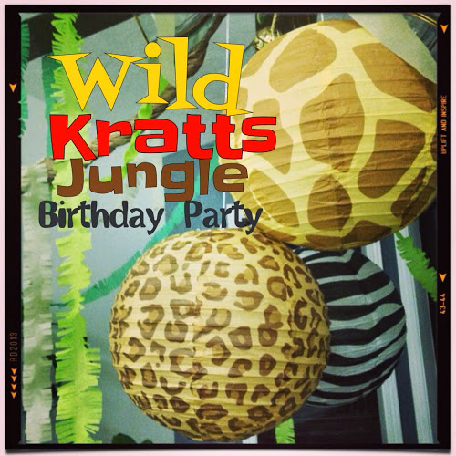 wild Kratts birthday party - Karins Kottage