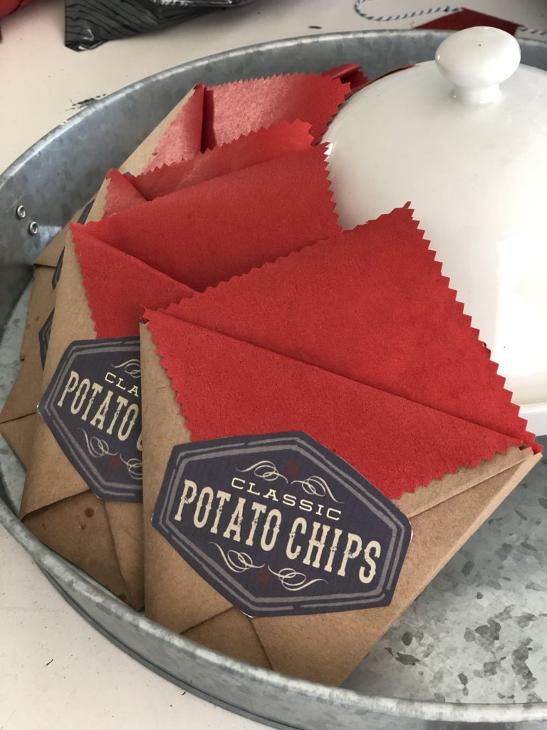 Kraft snack chip bag tutorial by Lia Griffith