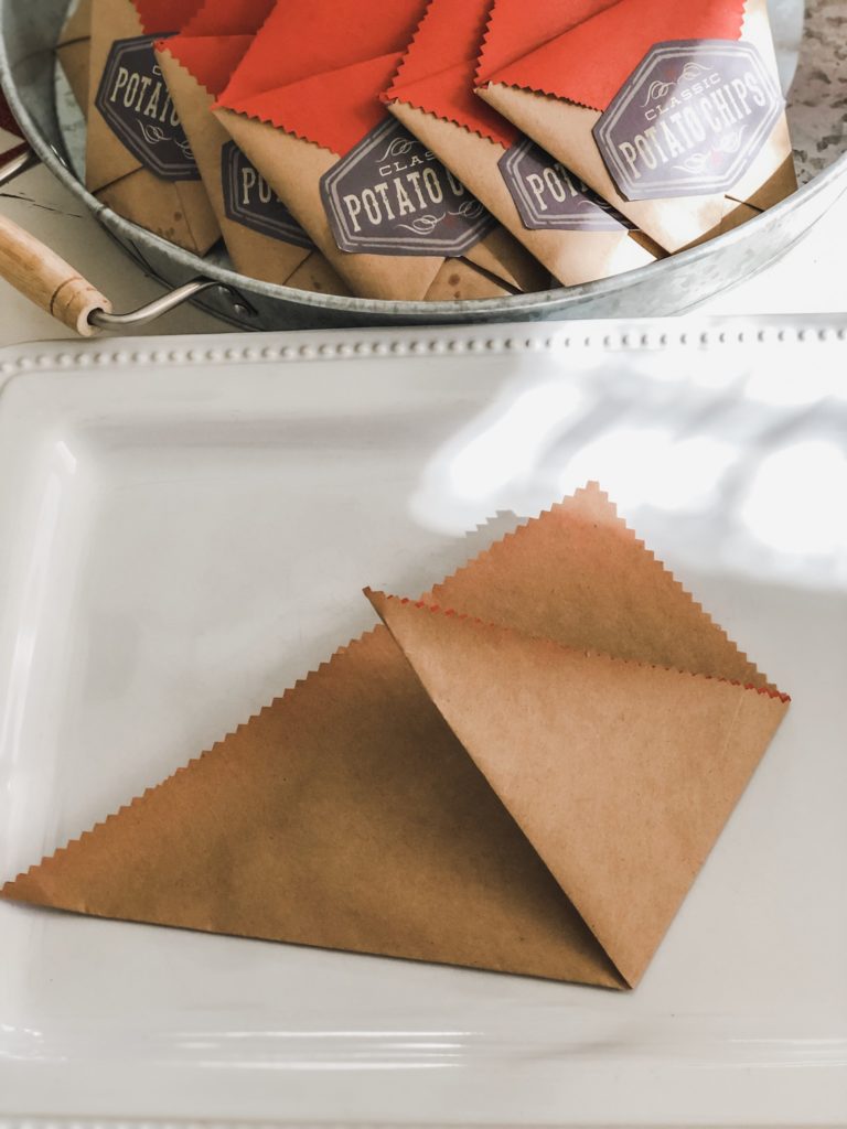 Paper Bag Snack Caddy