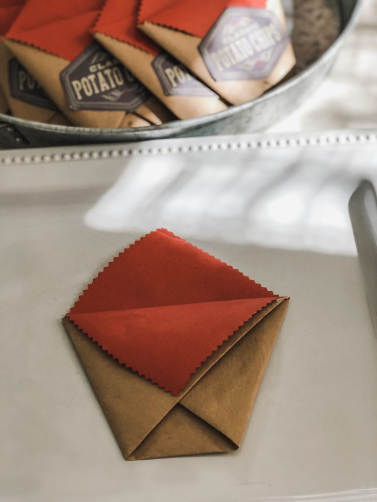 Make Your Own Old Fashioned Paper Snack Bags - Karins Kottage