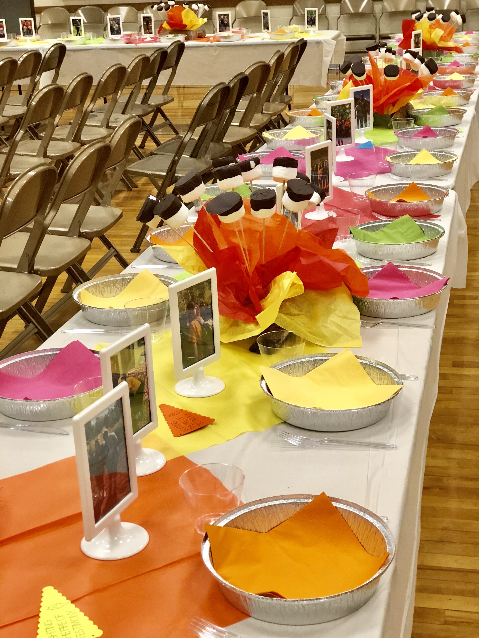 Indoor Camping Theme Party
