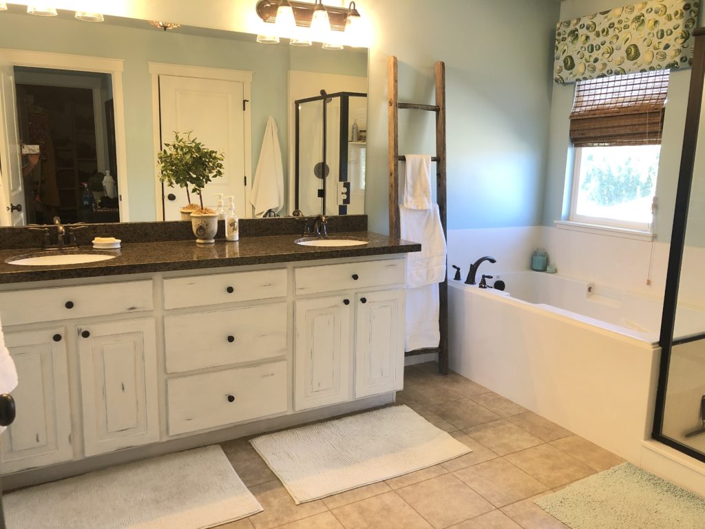 Bathroom update on a budget