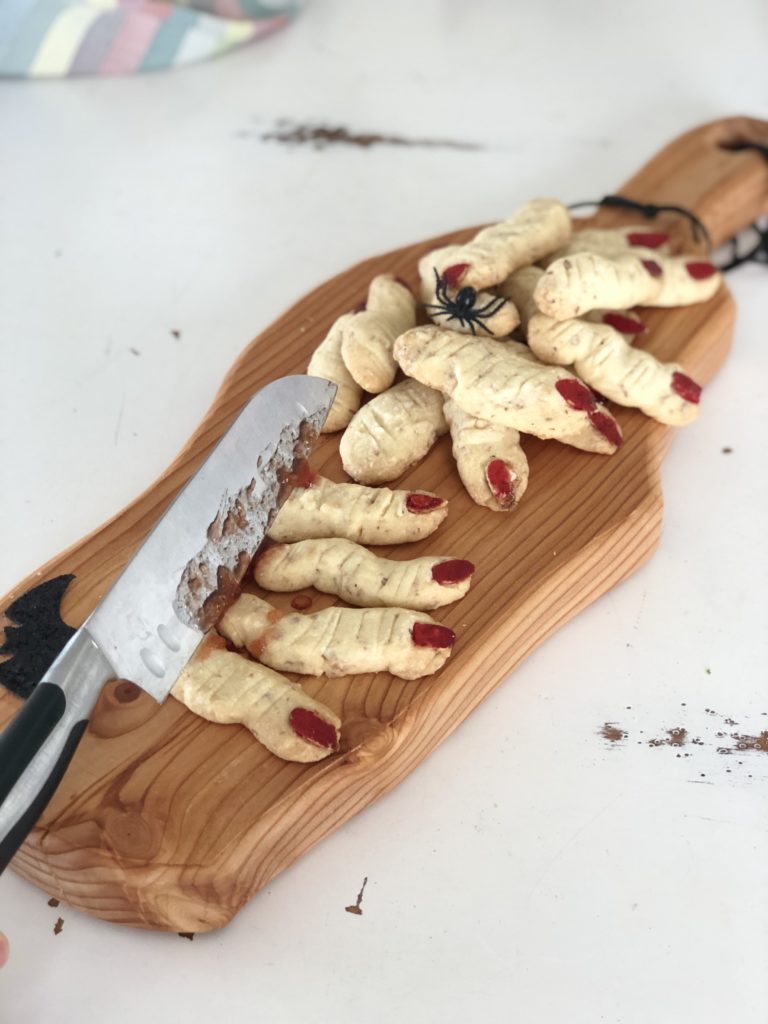 witch finger cookie recipe using almonds