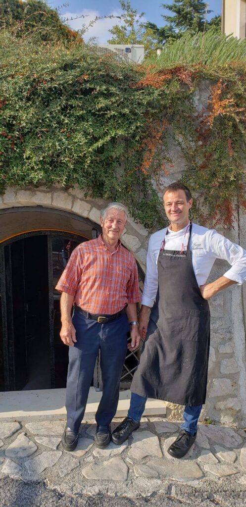 Chef Franco and his father 