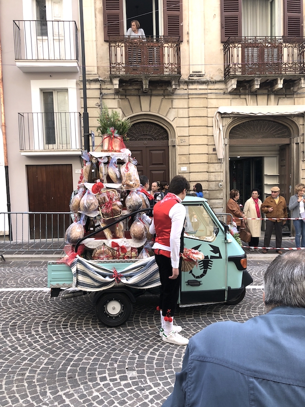 Ape car in Casoli Italy