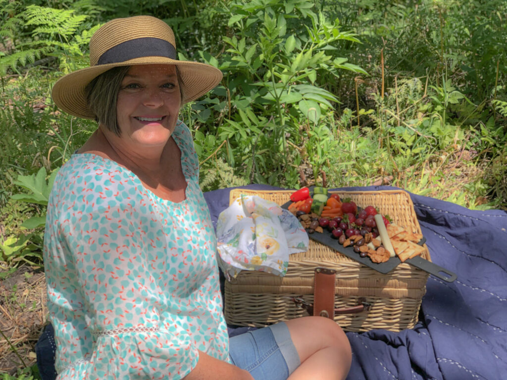 Picnic in the woods