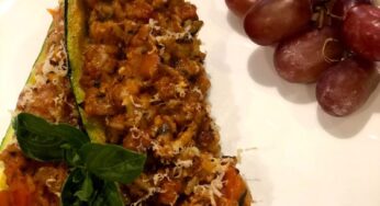 Zucchini Turkey Boat Recipe