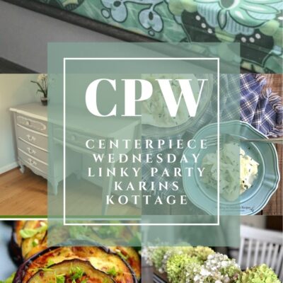 Centerpiece Wednesday Linky Party August
