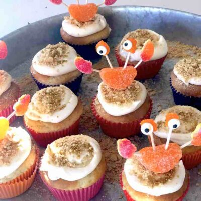 How to make Shiny Crabby Cupcakes