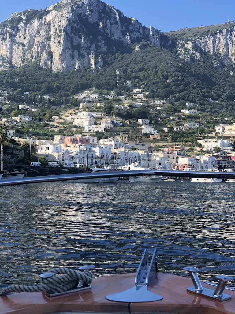 I should be in Capri Italy right now. It is so gorgeous and I am missing being there at the moment. 