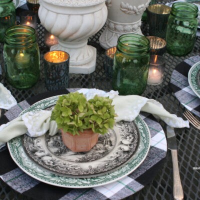 Fall Centerpiece Wednesday Linky party
