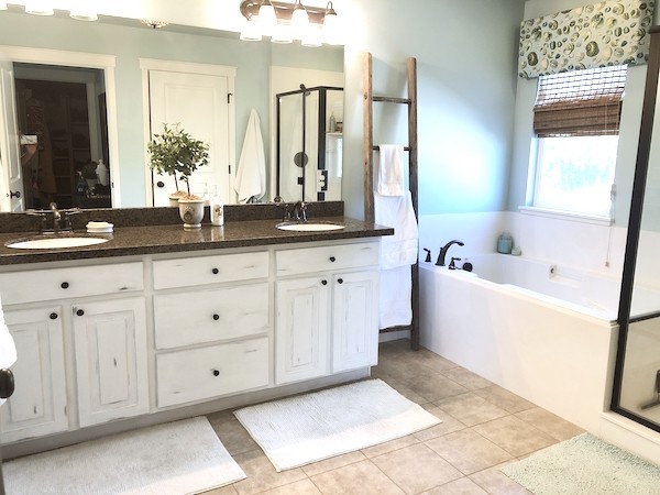 Master bath makeover 