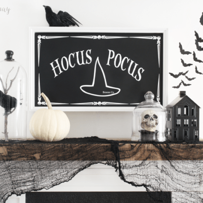 Spooktacular Centerpiece Wednesday Linky Party