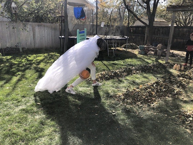 Karin Pumpkin bowling