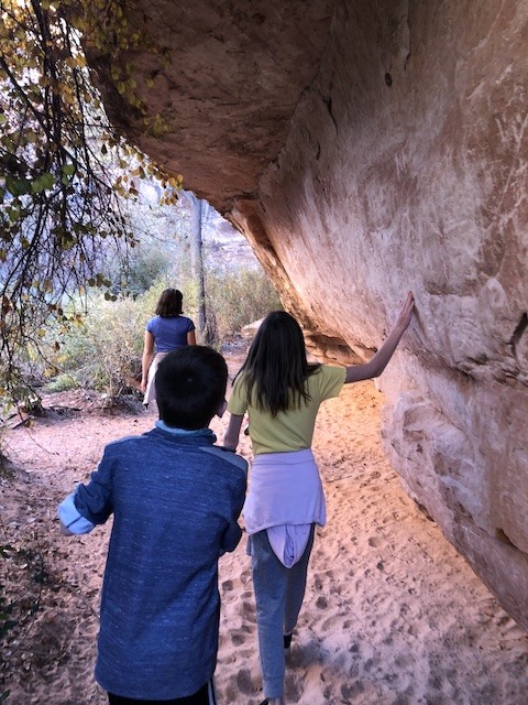 Millcreek hike in moab