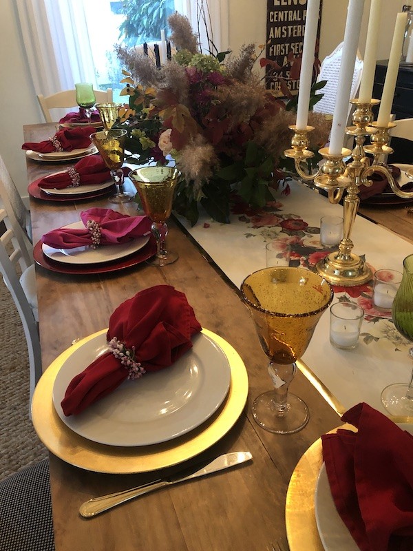 How to Decorate For A Fall Birthday Dinner Party - Karins Kottage