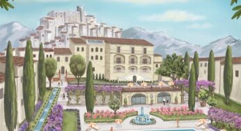 Palazzo Ricci Garden Clearing and Finding Treasures